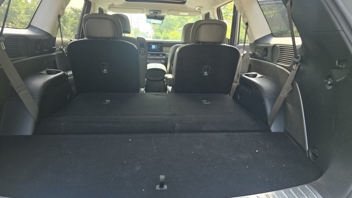 디 올 뉴 펠리세이드 적재 공간. 원성열 기자 sereno@donga.com