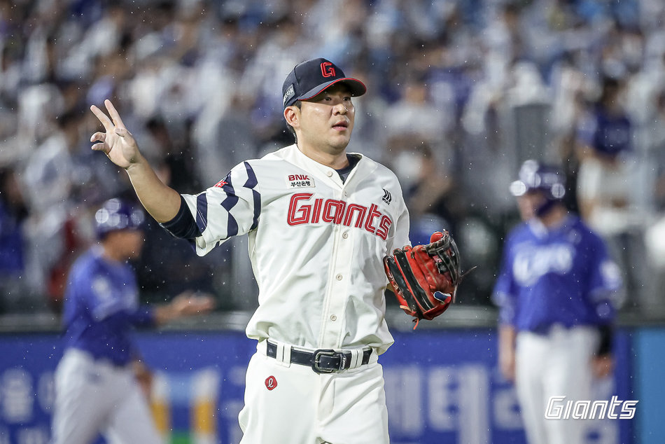 롯데 김민성. 사진제공｜롯데 자이언츠