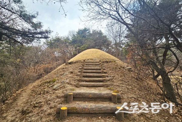 영주 ‘순흥 벽화고분’ 모습. 사진제공ㅣ영주시