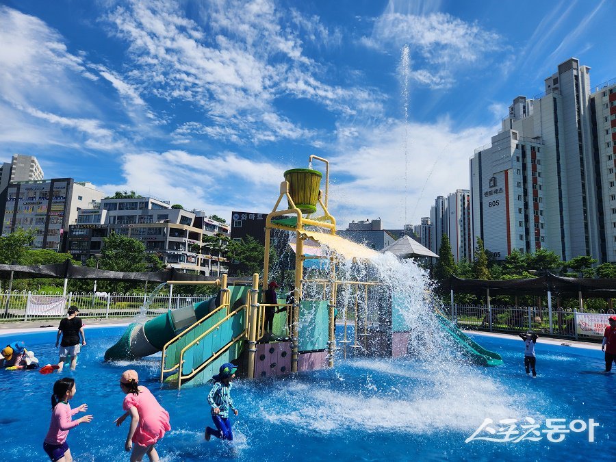 인천 남동구, 무더운 여름을 식힐 공원 내 물놀이장 7곳 개장한다. 사진제공|인천 남동구청