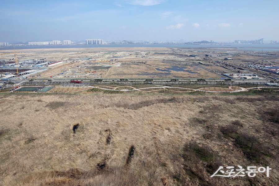 인천경제청, 송도국제도시 11공구 첨단산업클러스터 용지. 사진제공|인천경제자유구역청