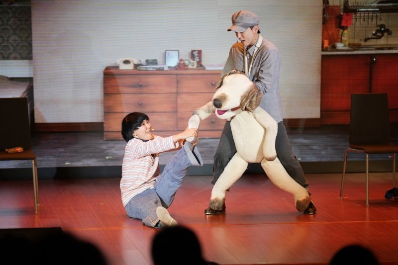 중국 상하이에서 열린 ‘K-Musical Festival 2025’ 무대에 오른 뮤지컬 ‘알사탕’ 공연 장면. 사진제공ㅣ할리퀸크리에이션즈