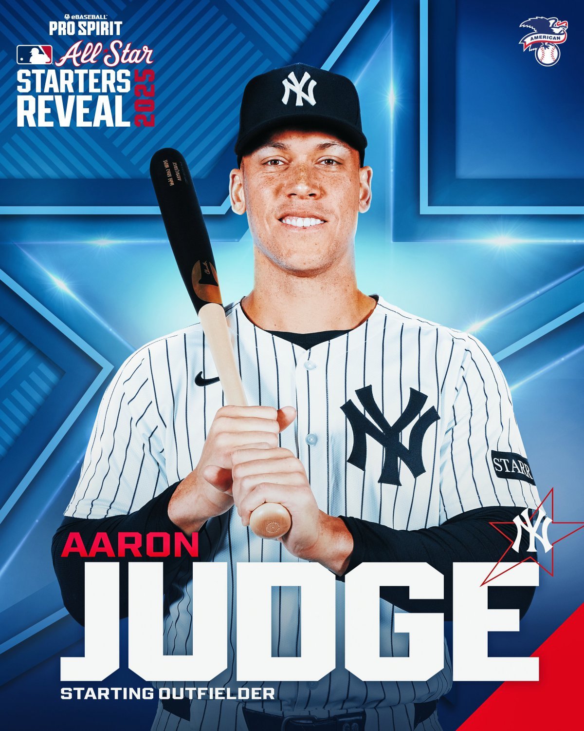 애런 저지. 사진=메이저리그 공식 SNS