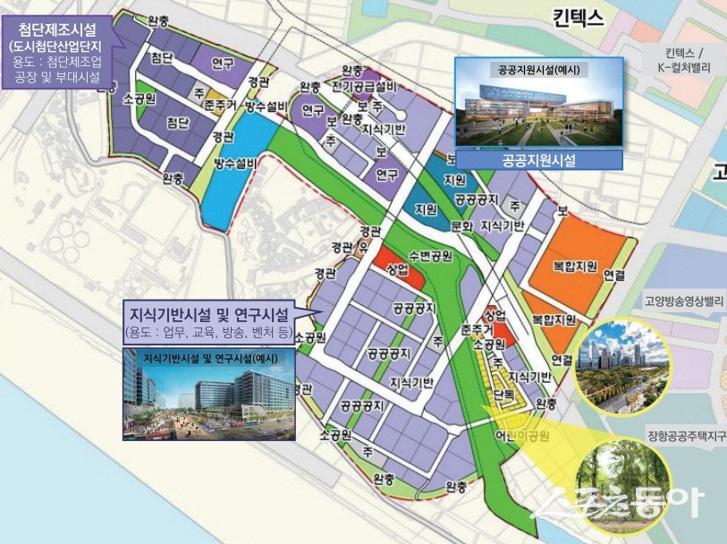 일산테크노밸리 조감도 .  사진제공ㅣ고양시