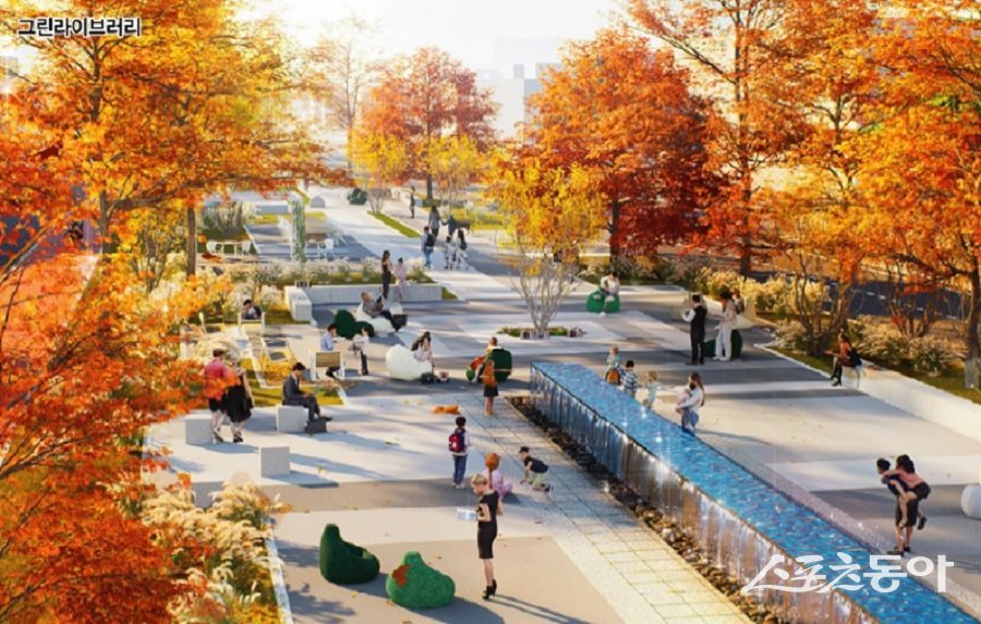 인천광역시(시장 유정복)는 29일 ‘인천대로 일반화 도로개량(2단계) 및 혼잡도로 개선공사’의 설계심의 결과, 포스코이앤씨 컨소시엄이 실시설계 적격자로 선정됐다고 밝혔다(중앙 녹지 조성계획). 사진제공|인천시