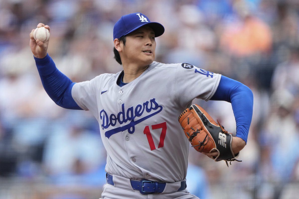 다저스 오타니는 29일(한국시간) 열린 캔자스시티전에서 올해 첫 2이닝 투구에 나서 무실점으로 활약했다. 캔자스시티(미 미주리주)|AP뉴시스