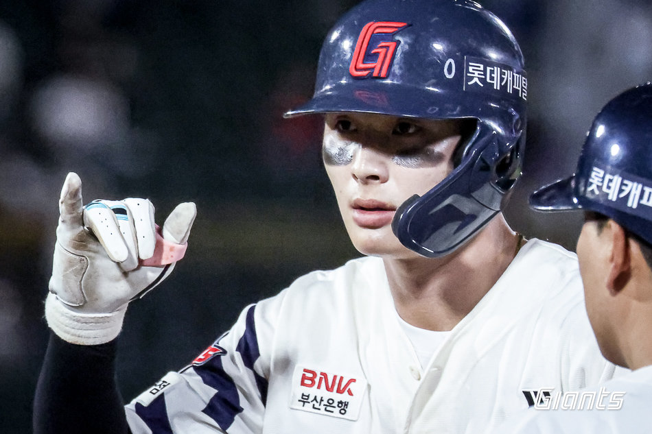 롯데 윤동희가 왼쪽 햄스트링 부상으로 올스타전에 출전하지 못하게 됐다. 휴식과 관리가 충분하지 않을 경우 재발 위험이 커서다. 사진제공｜롯데 자이언츠