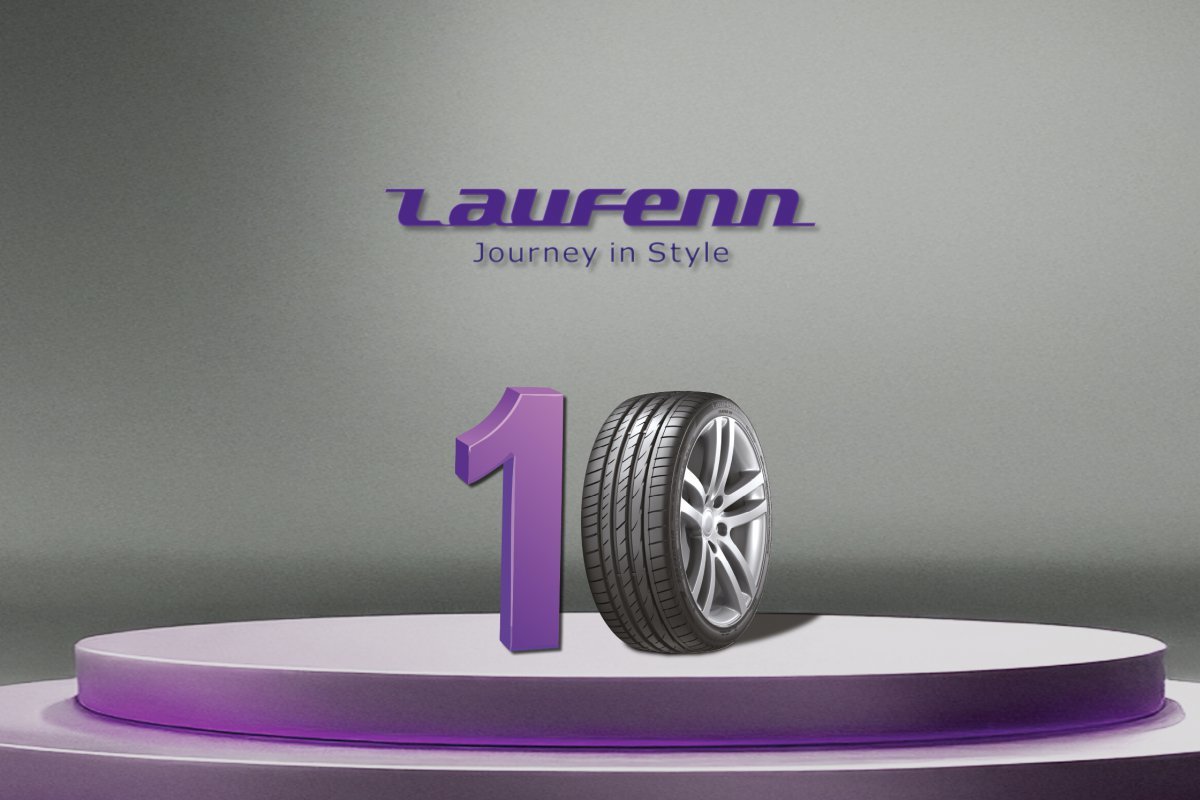 한국타이어앤테크놀로지가 세컨드 브랜드 ‘라우펜’ 출시 10주년을 맞아 세계 시장 공략을 본격화한다. 라우펜 10주년 기념 이미지. 사진제공 ｜한국타이어앤테크놀로지