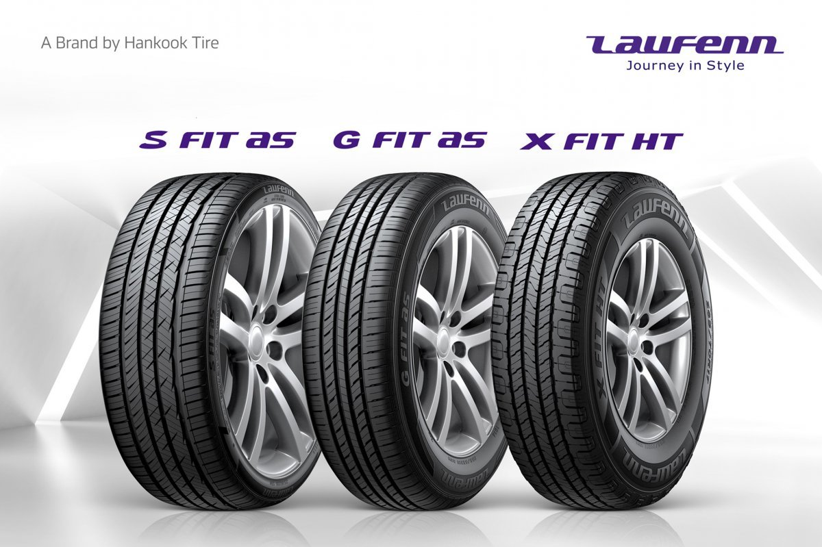 국내 시장에서 라우펜은 사계절 초고성능 컴포트 타이어 ‘에스 핏 AS(S FIT AS)’, 데일리용 ‘지 핏 AS(G FIT AS)’, 온로드 SUV용 ‘엑스 핏 HT(X FIT HT)’ 등을 앞세워 다양한 운전자 니즈에 대응하고 있다. 사진제공 ｜한국타이어앤테크놀로지