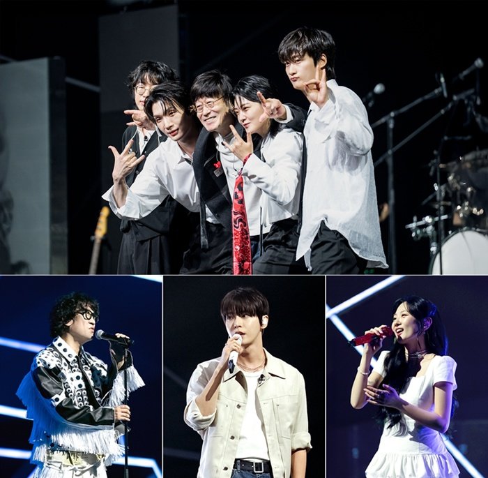 ‘라이브 와이어’가 김창완·김광진 등 레전드 아티스트들과 후배들의 컬래버를 통해 세대를 잇는 음악적 교감을 선사하고 있다. 감동 무대와 진솔한 대화로 단순 음악 방송을 넘어 새로운 음악 예능의 지평을 열었다. 사진제공|Mnet