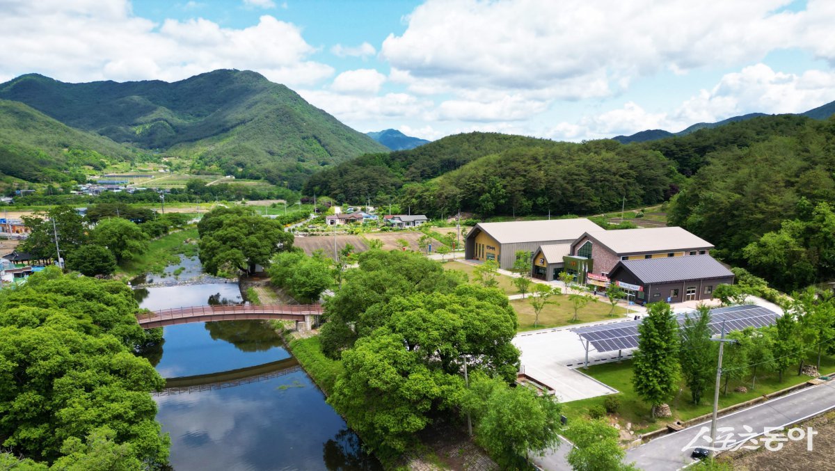 곡성 목사동면 들말센터 전경. 사진제공=전남도