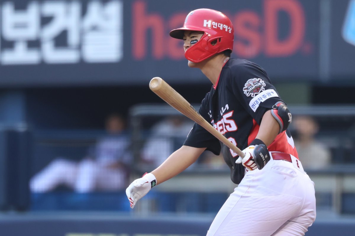 KIA 박민은 사구 트라우마를 극복하고, 타석에서 결과를 만들어내고 있다. 박민의 활약은 내야진에 큰 힘이 되고 있다. 사진제공｜KIA 타이거즈