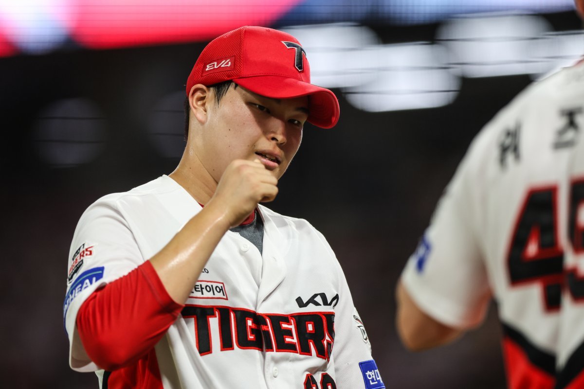 KIA 최지민은 1일 광주 SSG와 홈경기에서 구원등판해 1.2이닝 무실점으로 깔끔한 투구를 선보였다. 시즌 초반 흔들렸던 그는 6월 들어 페이스를 회복하고 있다. 사진제공｜KIA 타이거즈