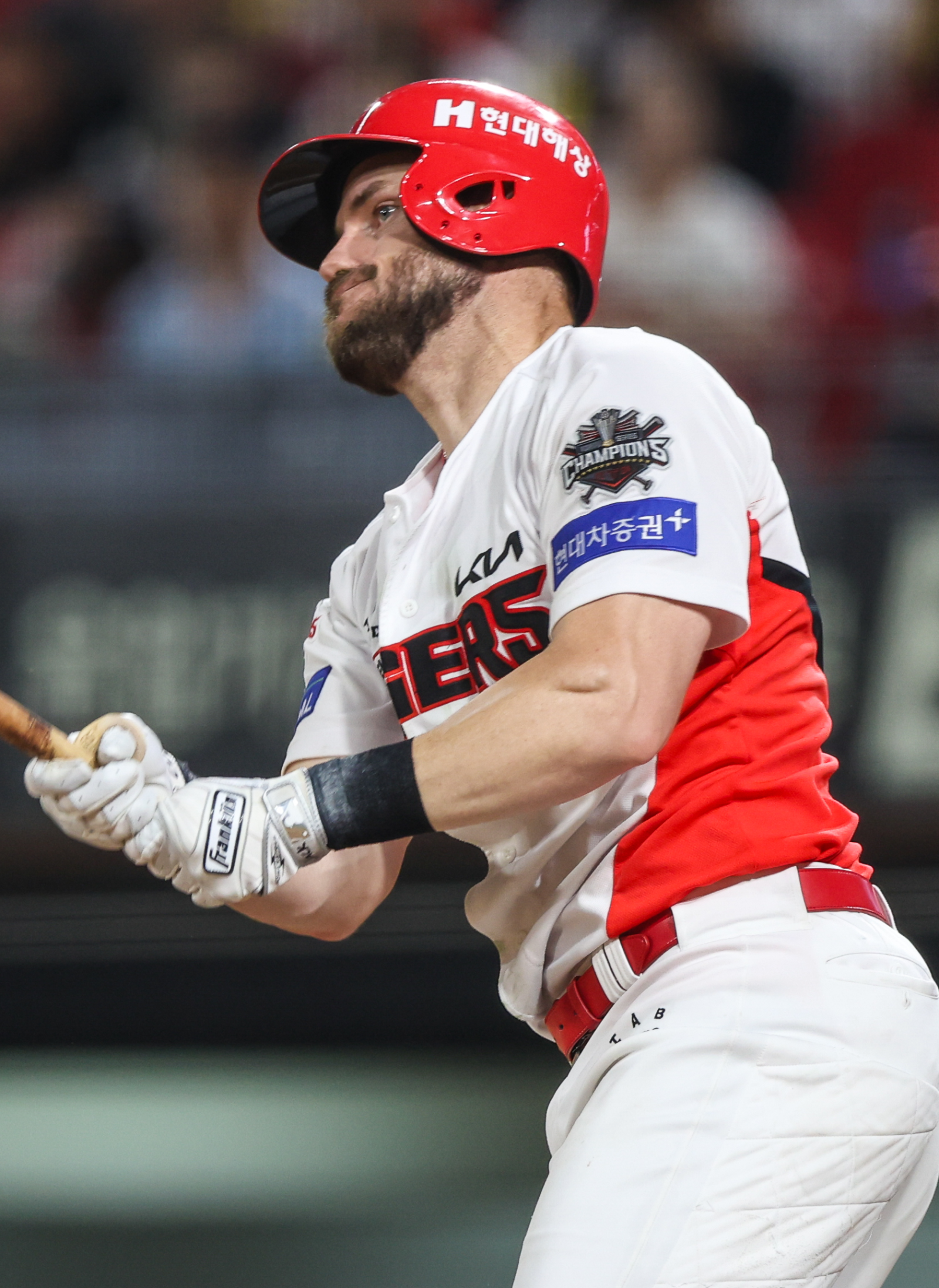 KBO는 30일 2026년 구단별 보류선수 명단을 공시했다. 올해 35홈런을 쳐낸 KIA 패트릭 위즈덤은 보류선수 명단에서 제외됐다. 사진제공|KIA 타이거즈