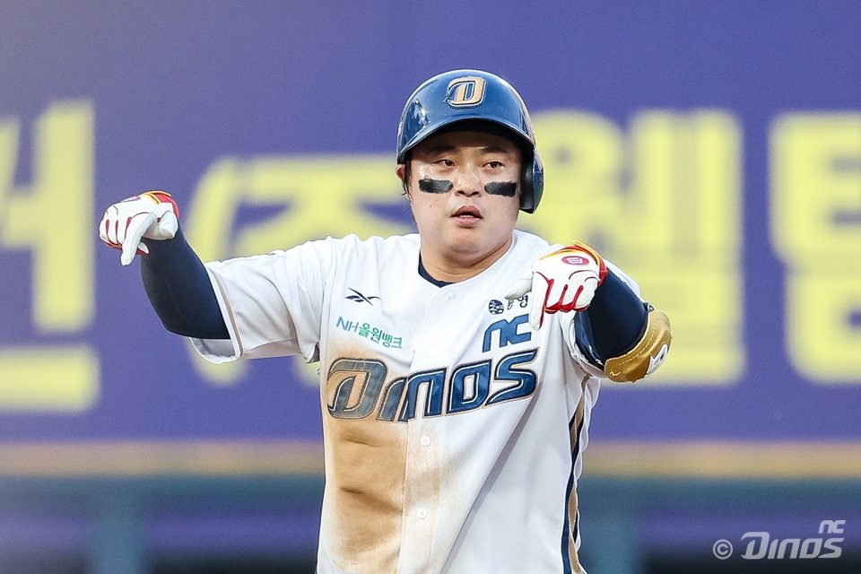 NC 권희동은 8일까지 출루율 0.415를 기록하며 리그 전체 2위, 순출루율(0.165) 리그 1위로 뛰어난 출루 능력을 과시하고 있다. 사진제공｜NC 다이노스