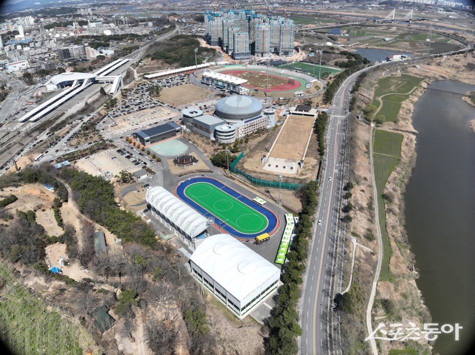 나주시 종합스포츠파크 전경. 사진제공=나주시