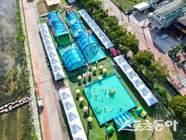 2025 북천 어린이 물놀이장 모습. 사진제공ㅣ상주시