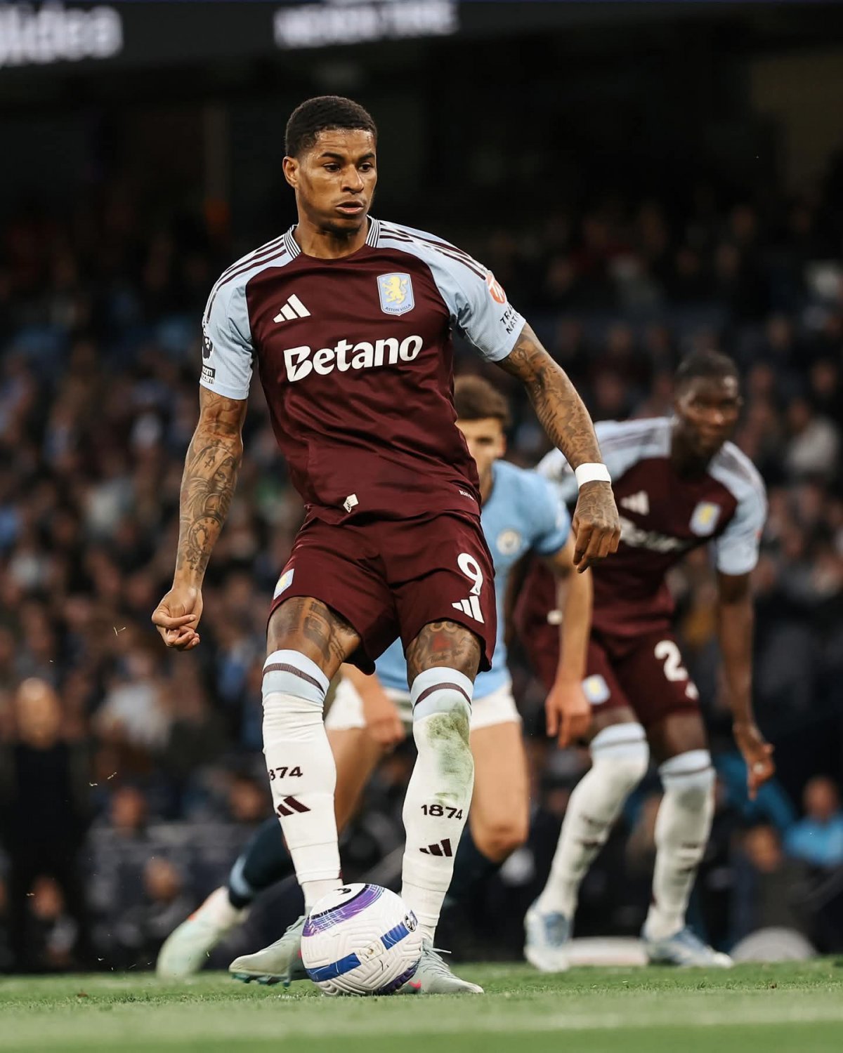 맨유 마커스 래시포드도 유벤투스와 연결됐다. 지난 시즌은 애스턴 빌라에서 임대로 뛰었다. 사진출처｜애스턴빌라 페이스북