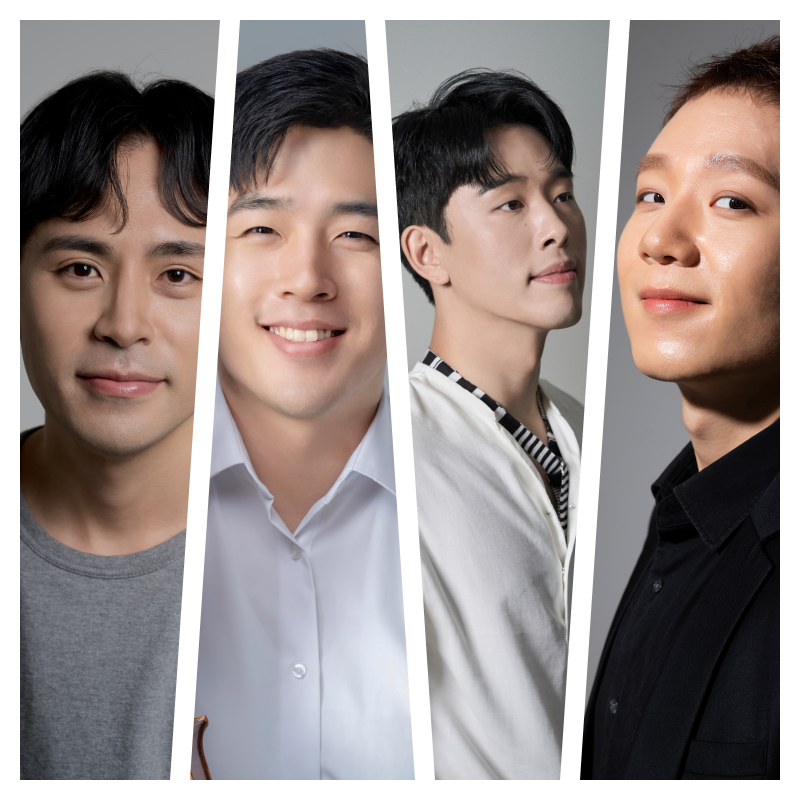 (왼쪽부터) 작곡가 안성균, 바이올리스트 정지훈, 첼리스트 최영, 피아니스트 조영훈.