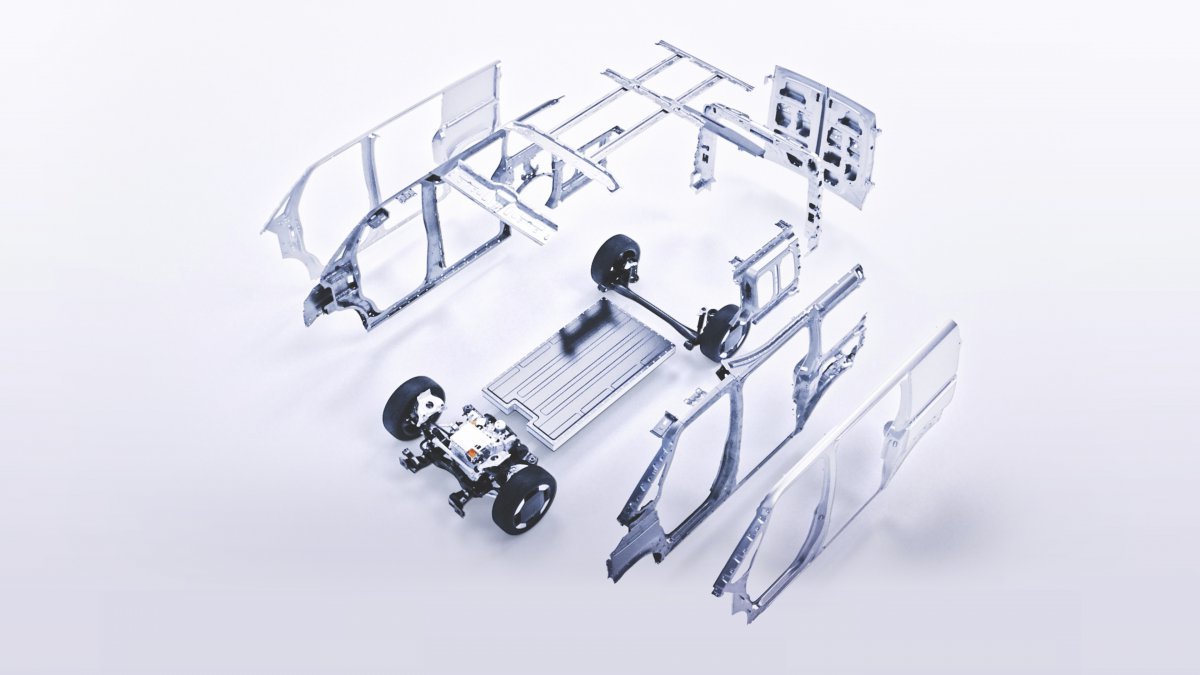 더 기아 PV5에 적용한 ‘플렉시블 바디 시스템’. 사진제공|기아