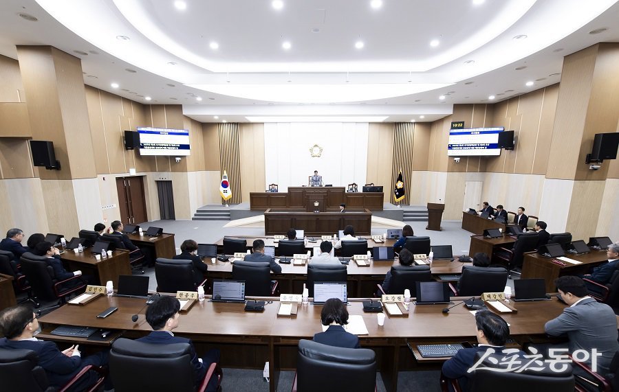 김포시의회, 제260회 임시회를 개회했다. 사진제공｜김포시의회