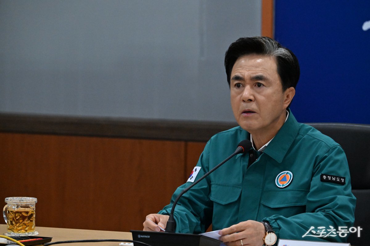 김태흠 충청남도지사는 지난 18일 집중호우로 큰 피해를 입은 충남 지역의 재해 복구와 향후 피해 예방을 위한 제도 개선을 정부에 건의했다. 사진제공｜충남도