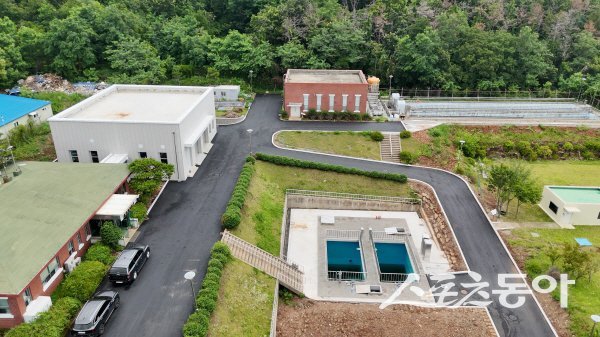 경주시가 감포정수장 현대화사업을 완료하고 본격적 가동을 시작했다. 사진제공 ㅣ 경주시