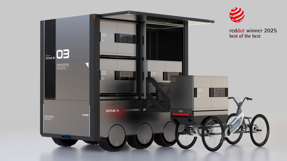 현대차는 ‘City-Pod’와 ‘Urban-Pod’로 자율주행 부문 최우수상을 수상했다. 사진제공 ｜현대차