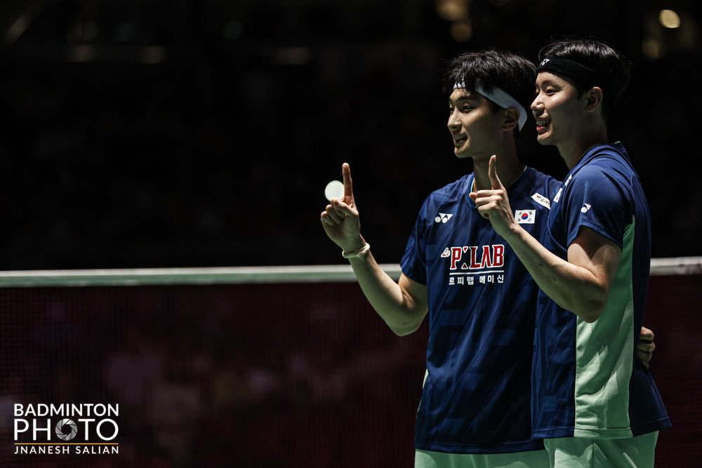 BWF는 서승재(오른쪽)-김원호(왼쪽)과 안세영의 ‘슈퍼 슬램’ 달성 여부를 주목한다. 22일부터 막을 올린 중국오픈까지 제패하면 이들은 슈퍼1000으로 지정된 말레이시아오픈, 전영오픈, 인도네시아오픈에서 모두 금메달을 따내게 된다. 사진제공│대한배드민턴협회