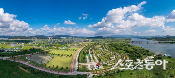 구미낙동강체육공원 전경. 사진제공 ㅣ 구미시
