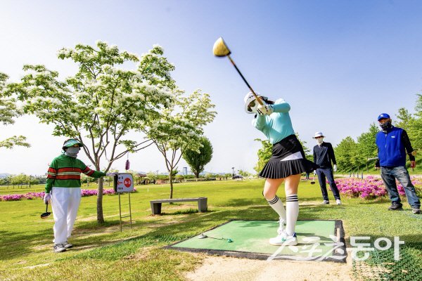 구미시는 경북도내 최다인 9개소 288홀 규모의 파크골프장을 보유하고 있다. 사진제공 ㅣ 구미시