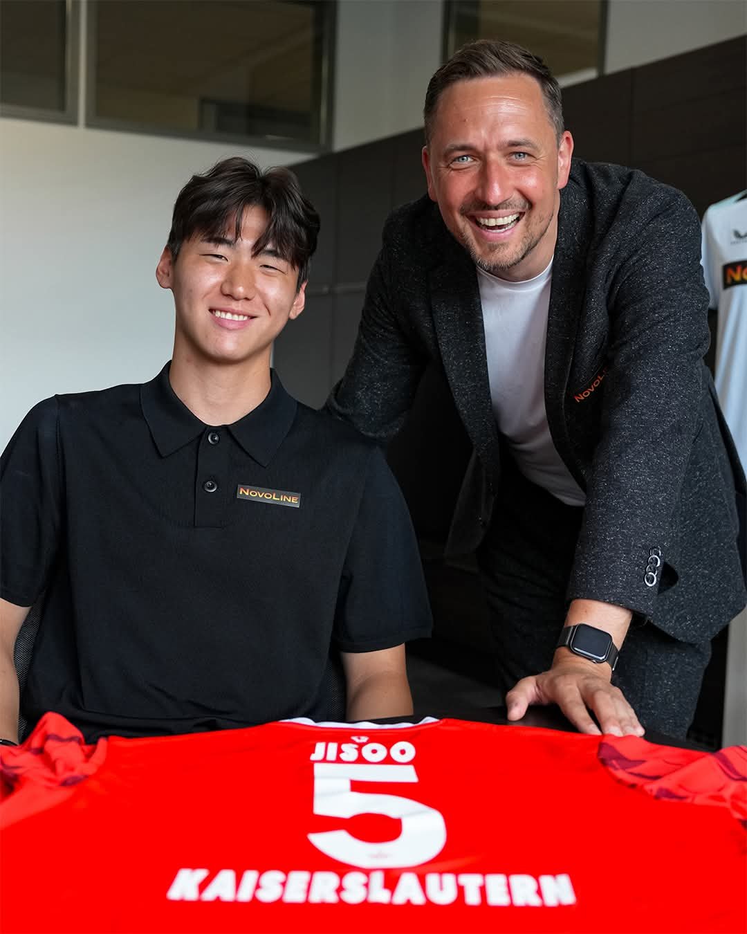 한국축구 차세대 센터백 김지수가 브렌트포드를 떠나 독일 분데스리가2 카이저슬라우테른에 임대 이적했다. 사진출처|카이저슬라우테른 페이스북