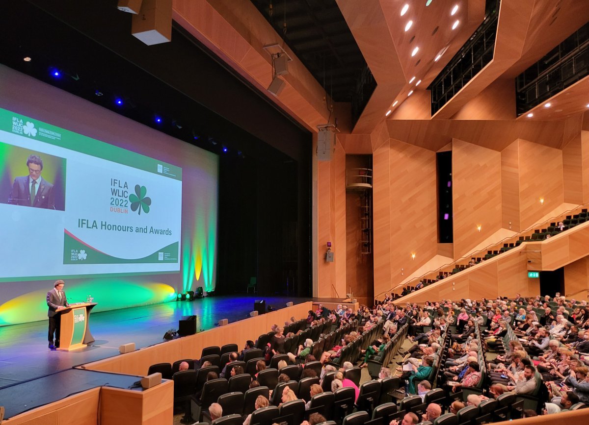 2022 더블린 세계도서관정보대회 현장