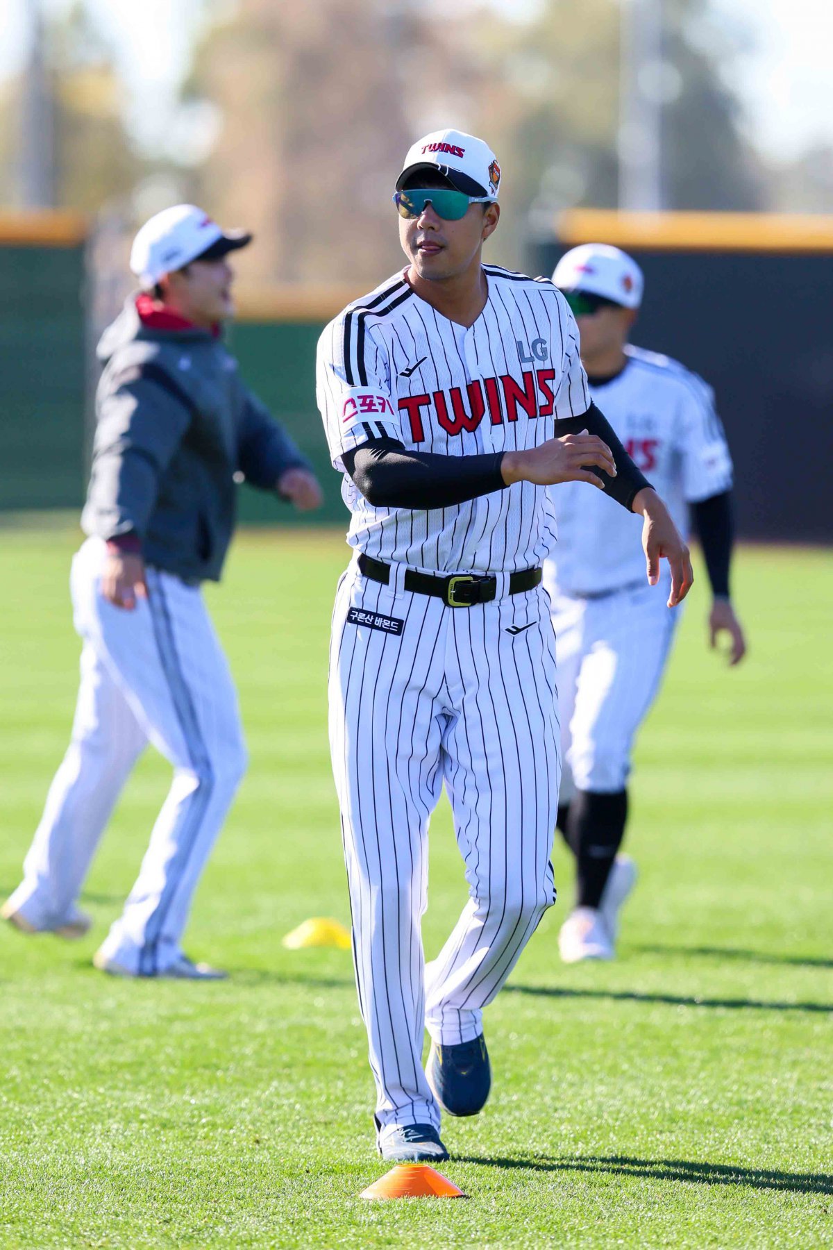 LG 정우영(사진)은 22일 이천 키움과 2군 경기에서 선발등판해 2이닝 4실점을 기록했다. 염경엽 감독은 정우영이 자신의 것을 다해볼 충분한 시간을 주려 한다. 사진제공|LG 트윈스