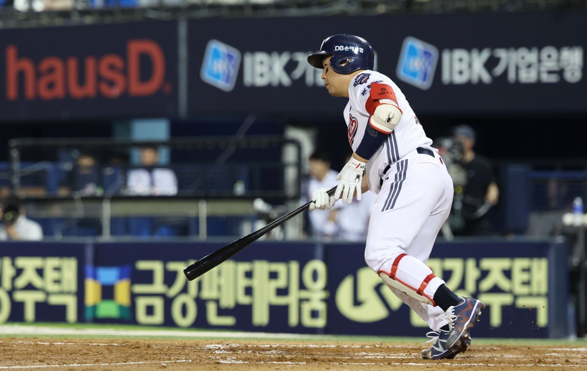 두산 양의지. 뉴시스