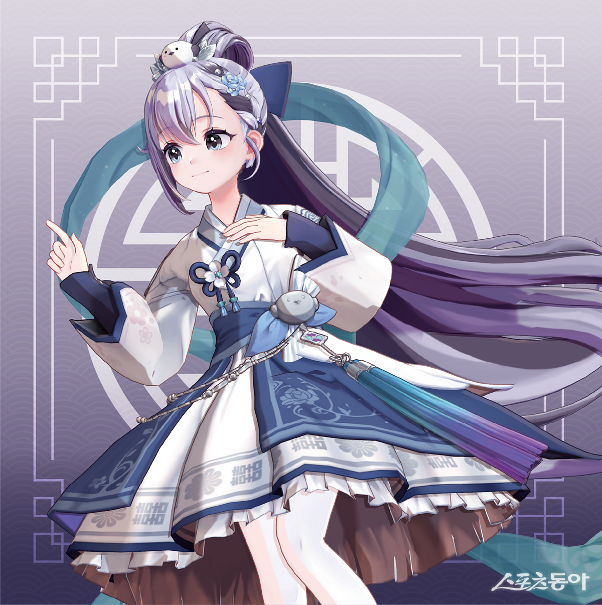 버추얼 아티스트 이오몽. 사진제공ㅣ디앤씨미디어