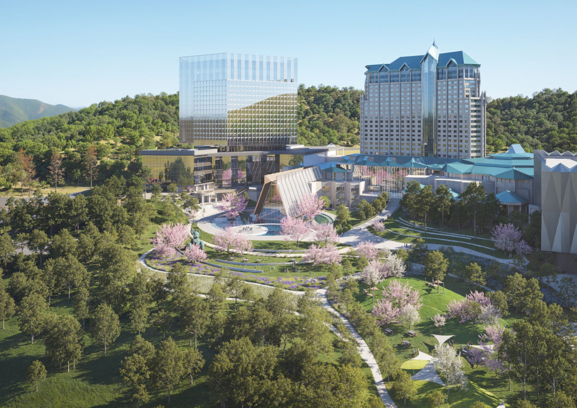 강원랜드 제2카지노 영업장 외부 조감도