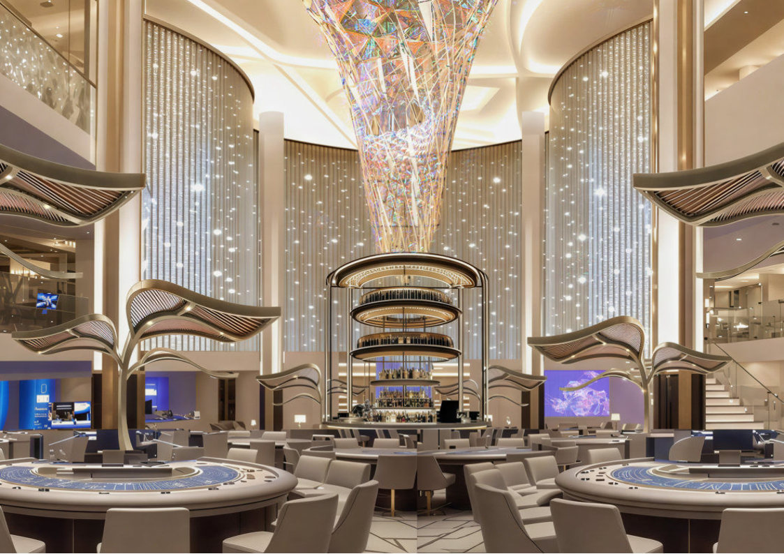 강원랜드 제2카지노 영업장 내부 투시도