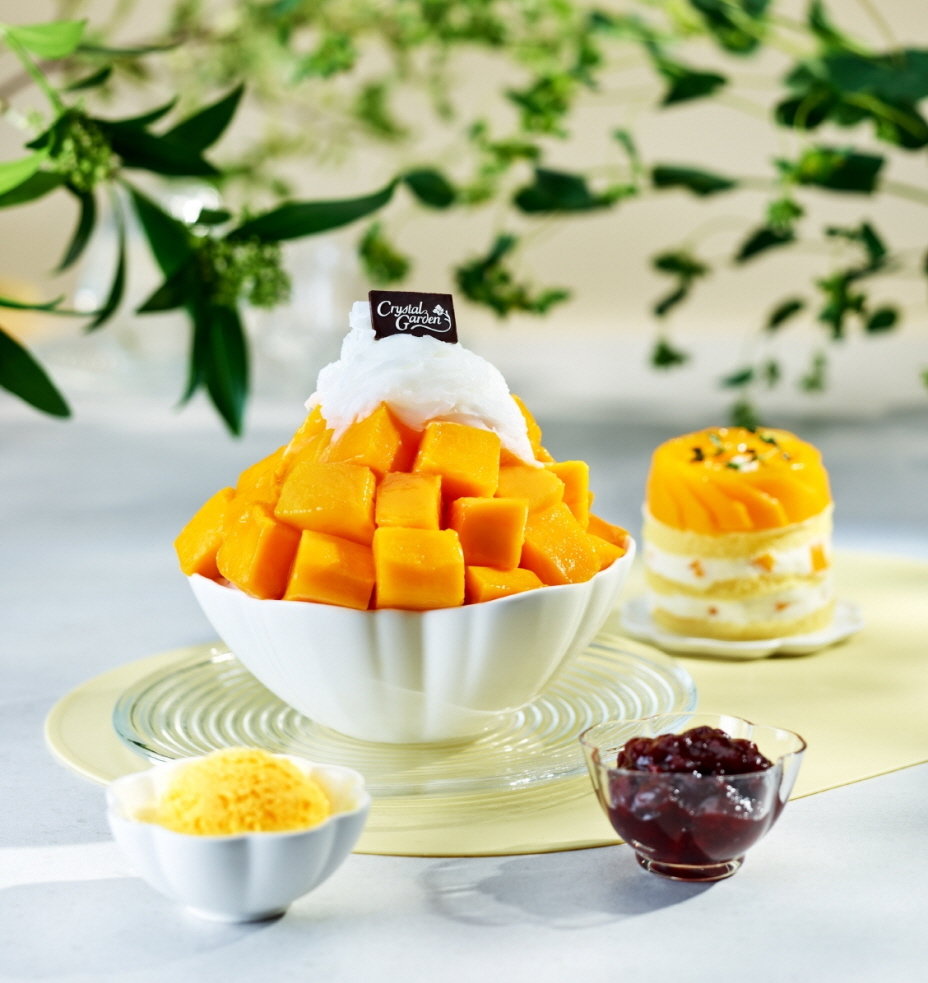 파라다이스 호텔 부산 ‘제주 애플망고 빙수’ 세트