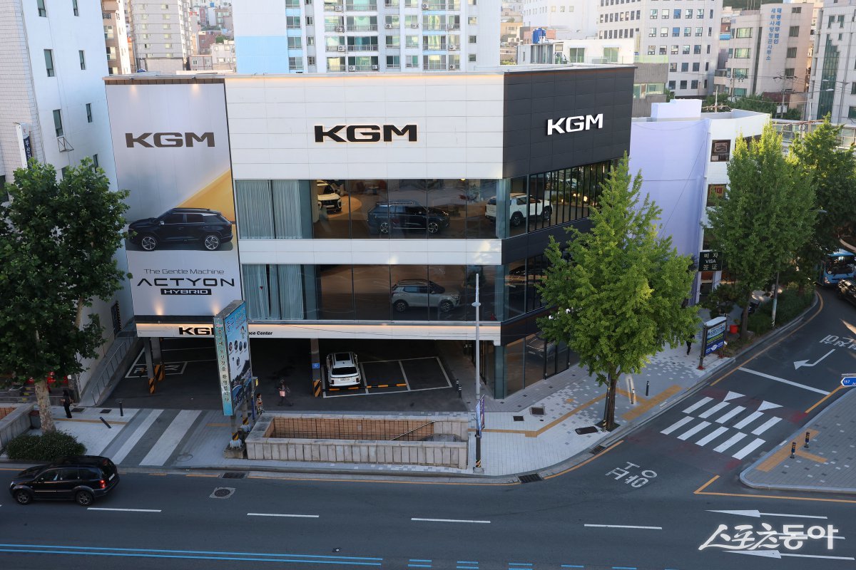 ‘KGM 익스피리언스 센터 부산’ 전경. 사진제공 |KG 모빌리티
