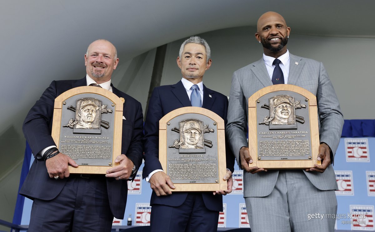 빌리 와그너-스즈키 이치로-CC 사바시아. 사진=게티이미지코리아