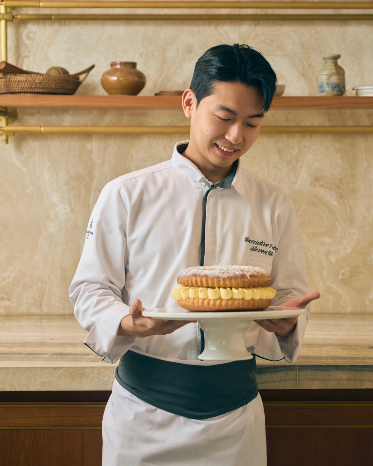 스티븐 진 셰프와 트로피지엔느 타르트