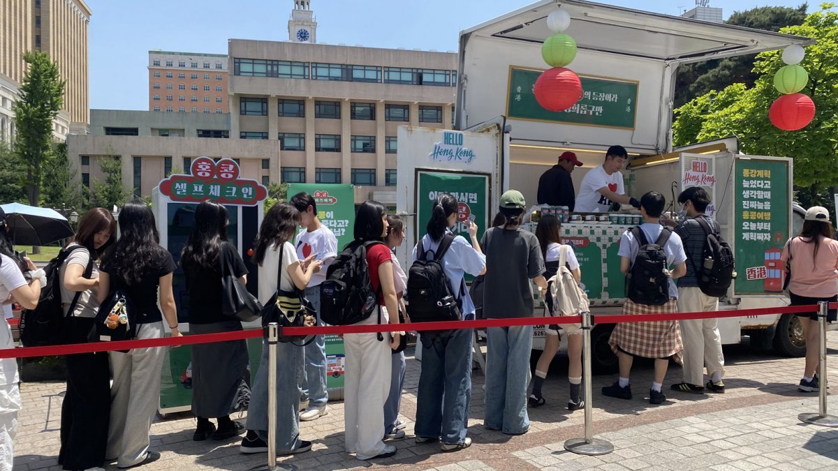 지난 6월, 경희대학교에서 열린 ‘홍콩 캠퍼스 어택’ 이벤트 현장