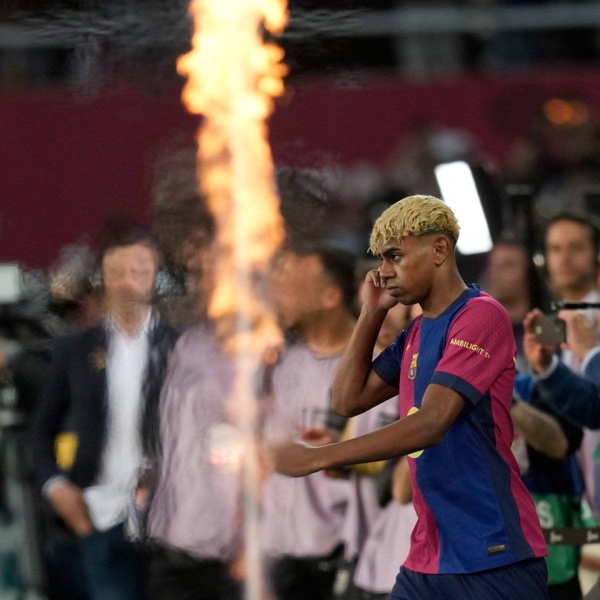 스페인 라리가 사무국은 2025~2026시즌부터 양 팀 감독들의 ‘VAR 챌린지’를 허용하는 ‘FVS’ 제도를 도입하는 것을 적극 검토 중이다. 사진은 FC바르셀로나의 라민 야말. 사진출처｜라리가 페이스북