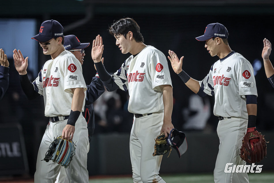 롯데는 손호영과 고승민, 윤동희 부상자들의 복귀로 시즌 최다 6연승을 질주하며 선두권 경쟁의 발판을 마련했다. 사진제공|롯데 자이언츠