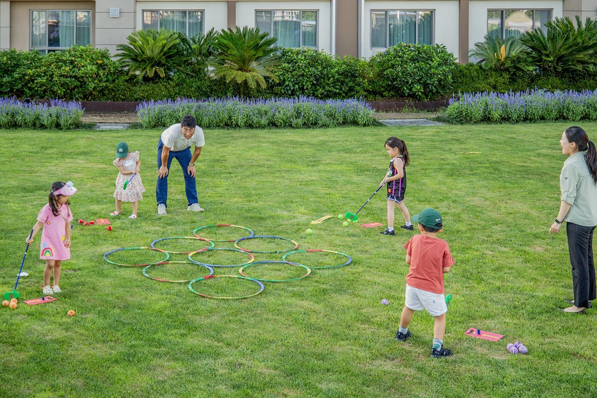 제주신화월드 키즈 골프 커리큘럼 클래스