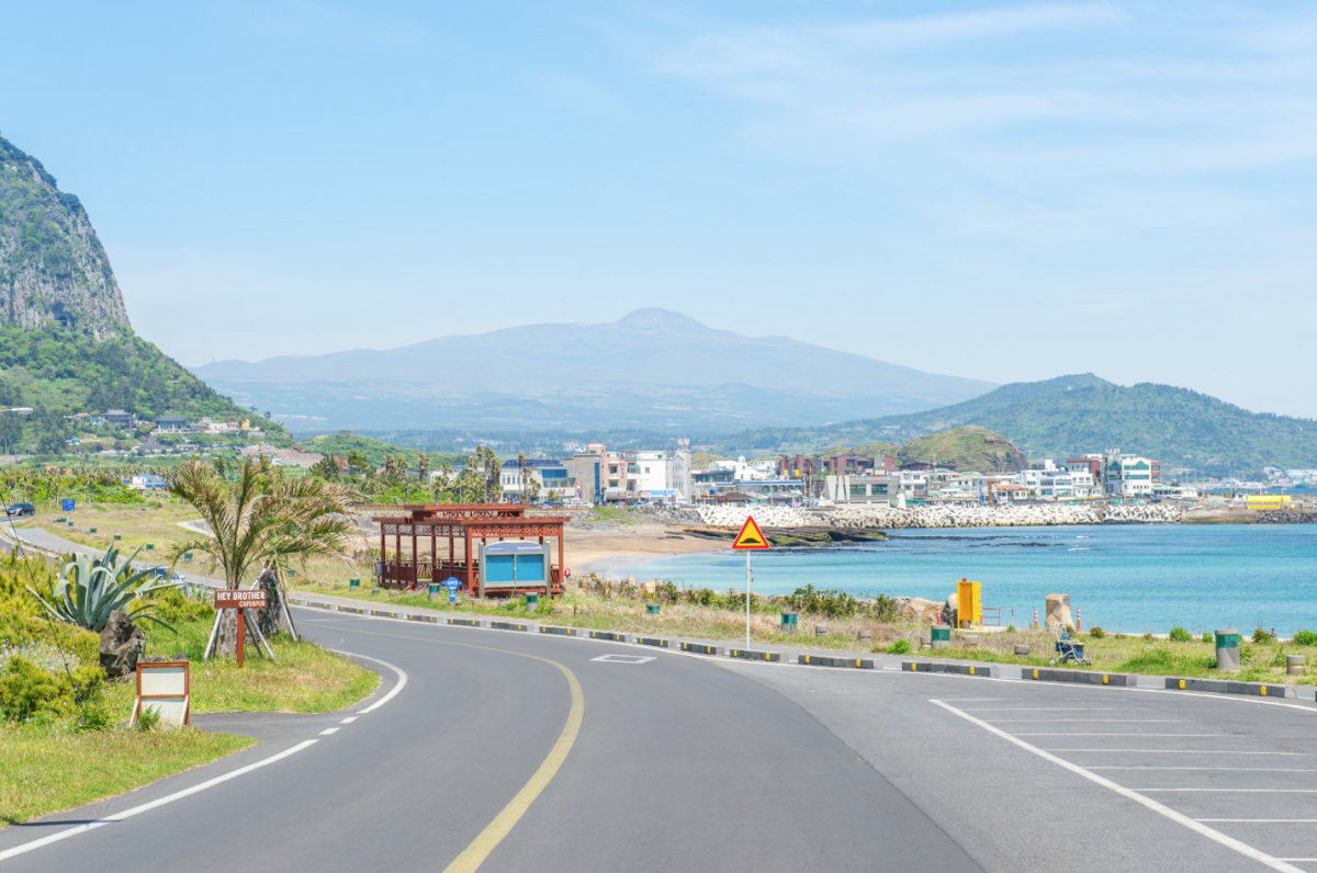 제주도 한라산 전경