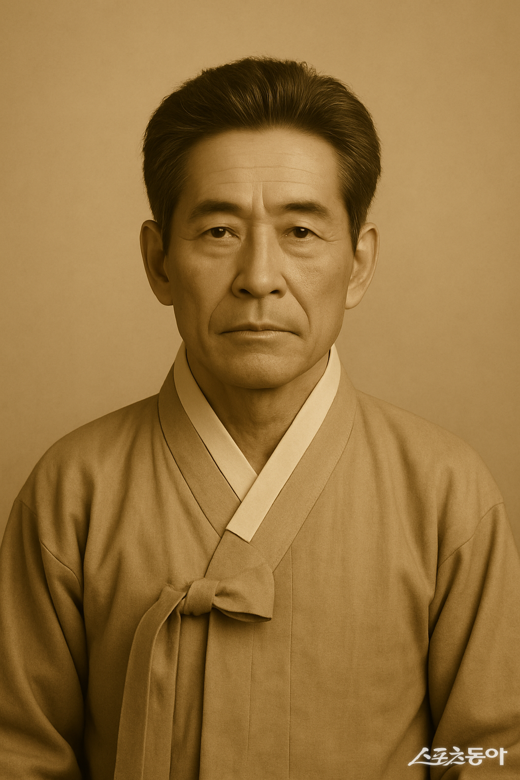 시는 첨단기술을 활용해 독립운동가의 모습을 되살리고 후손에 전달하는 특별한 행사도 마련했다(AI로 복원된 독립운동가 남시우 선생). 사진제공｜안성시