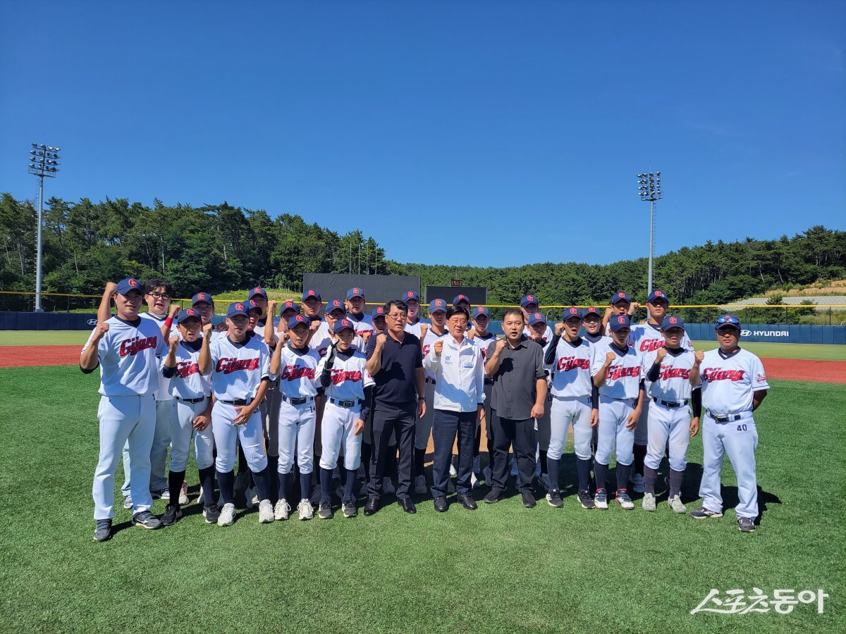 부산 기장BC ‘제55회 대통령기 전국중학야구대회’ 우승 쾌거. (사진제공=기장군)