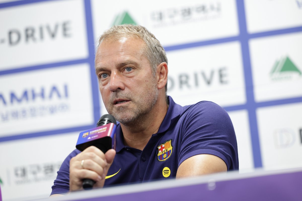 한지 플릭 감독은 4일 대구전 직후 “이번 투어의 목적에 맞는 훈련 세션을 계획했고, 우리는 그것을 해냈다. 만족스러운 투어였다”고 평가했다. 사진제공|올리브크리에이티브